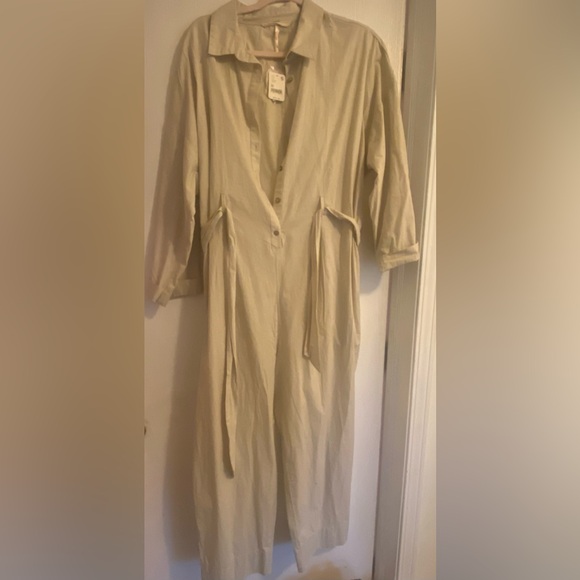 Free People Cameron Shirt One Piece - Picture 2 of 2